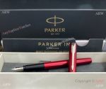 High Quality Parker Fountain Red Barrel and Silver Clip